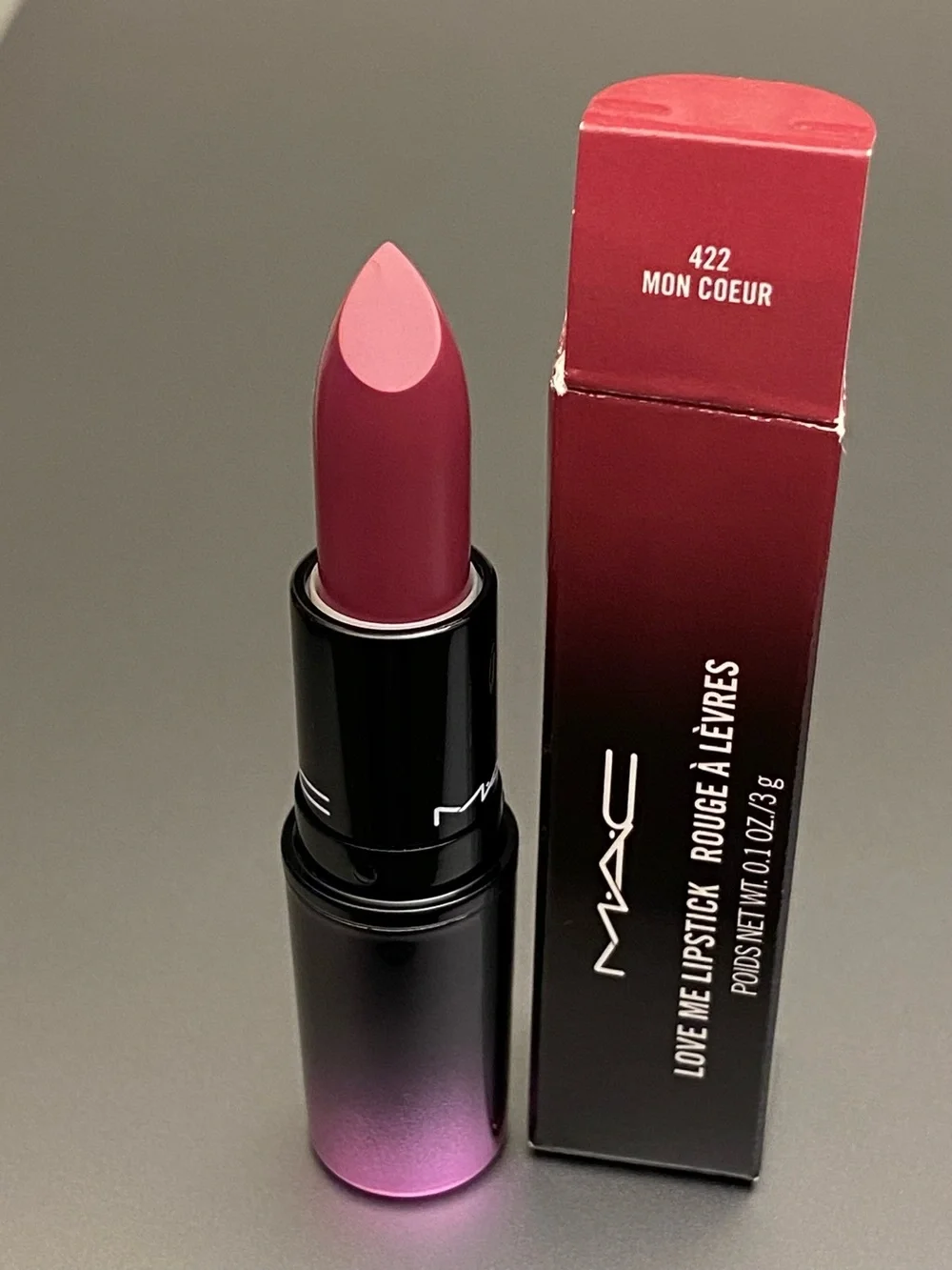 MAC “Mon Coeur” Love Me Lipstick Lipstick